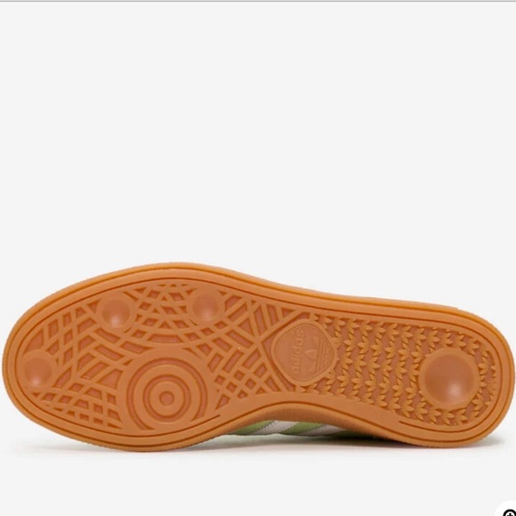 New adidas Handball Spezial Green Neon Yellow Suede - Picture 3 of 12